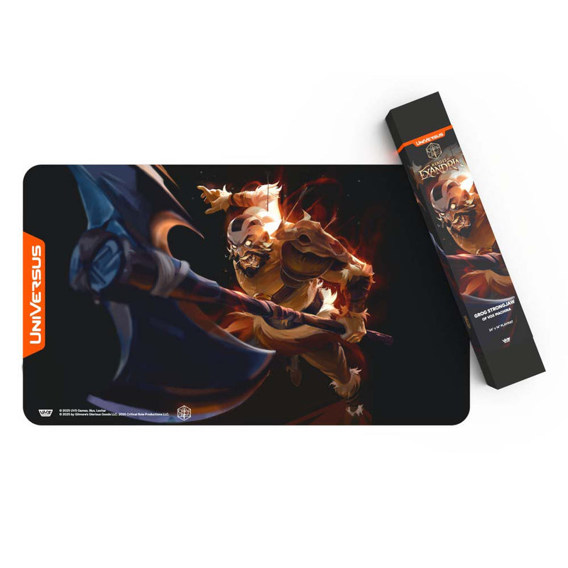 Universus CR06 CRITICAL ROLE: HEROES OF EXANDRIA GROG STRONGJAW PLAYMAT (9004782649581)