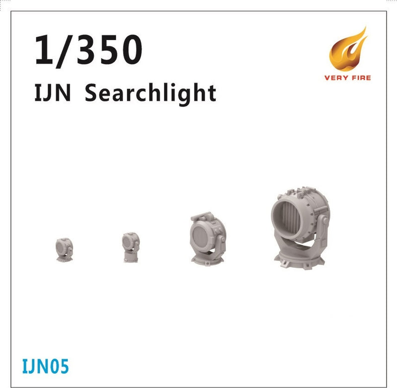 Very Fire VFIJN05 1/350 IJN Searchlight (3 types 16 sets) - Hobby City NZ (8967487815917)