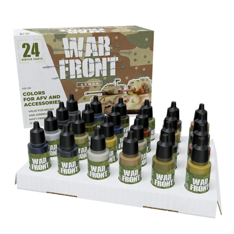 Scale 75 SSE-128 Warfront Armor Paint Set