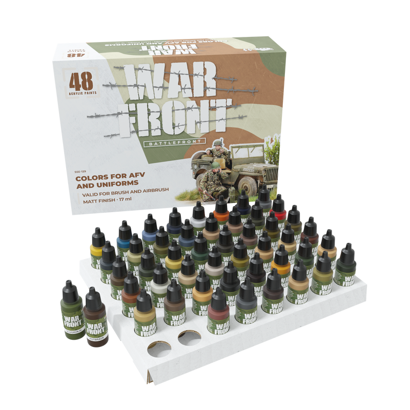 Scale 75 SSE-129 Warfront Battlefront Paint Set