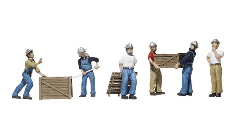 Woodland Scenics A1823 HO Scenic Accents: Dock Workers (8807582892269)