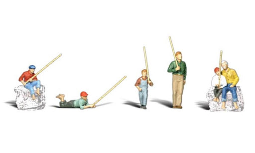 Woodland Scenics A1878 HO Scenic Accents: Gone Fishing (8807572996333)
