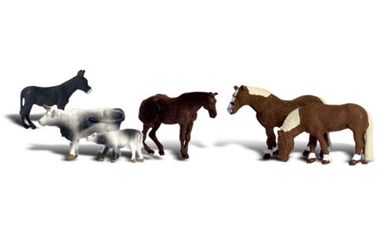 Woodland Scenics A1888 HO Scenic Accents: Farm Animals (8807572668653)