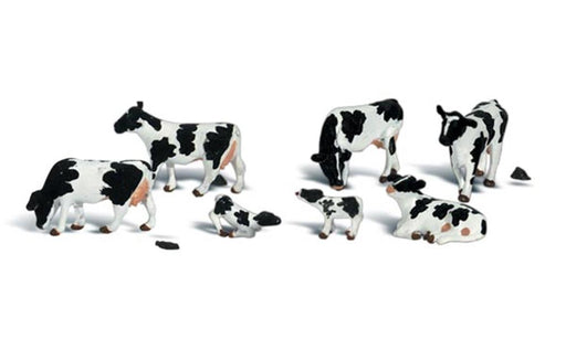 Woodland Scenics A2187 N Scenic Accents: Holstein Cows (8807579681005)