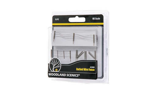 Woodland Scenics A2980 HO Barbed Wire Fence (7654688555245)