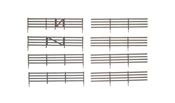 Woodland Scenics A2992 N Rail Fence (8807597506797)