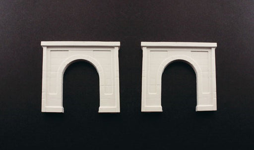 Woodland Scenics C1152 Concrete Tunnel Portals Single Track - N Scale (2pcs) (8255464702189)