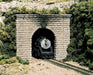 Woodland Scenics C1153 Cut Stone Tunnel Portals Single Track - N Scale (2pcs) (767712002097)