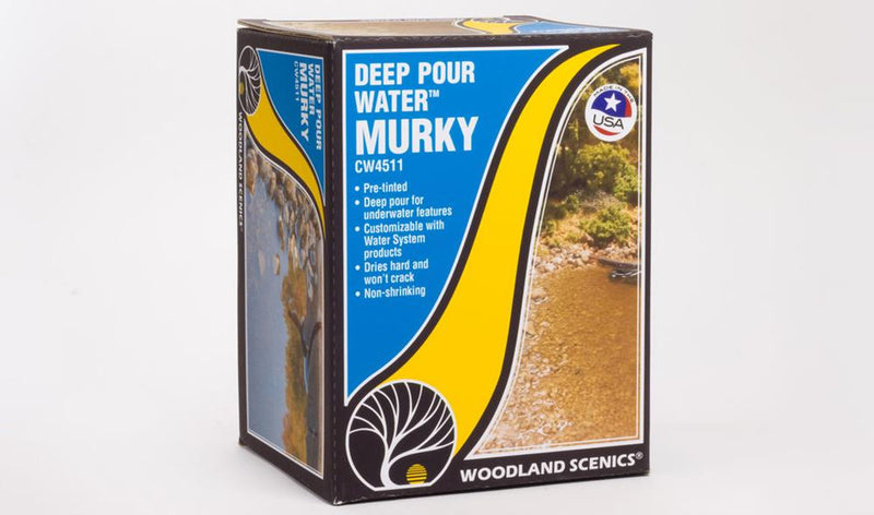 Woodland Scenics CW4511 Deep Pour Water Murky (8807593246957)