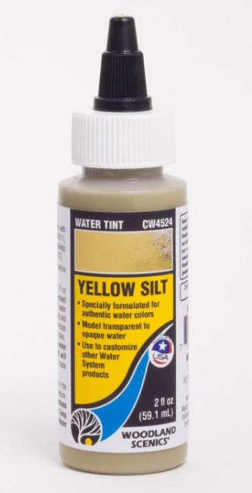 Woodland Scenics CW4524 Water Tint Yellow Silt (7650687189229)