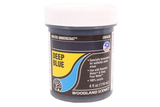 Woodland Scenics CW4530 Water Undercoat Deep Blue (7650687615213)