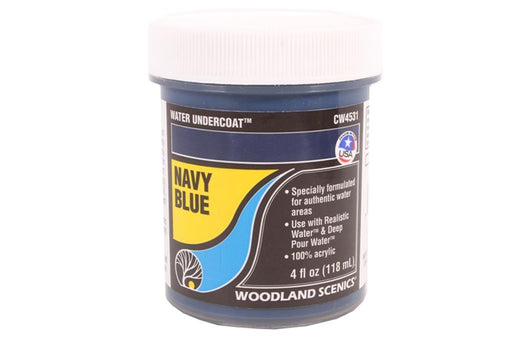 Woodland Scenics CW4531 Water Undercoat Navy Blue (7650687647981)