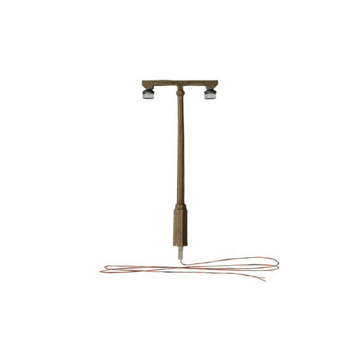 Woodland Scenics JP5676 Just Plug: Twin Lamps - OO/HO Scale (3pc) (6660649943089)