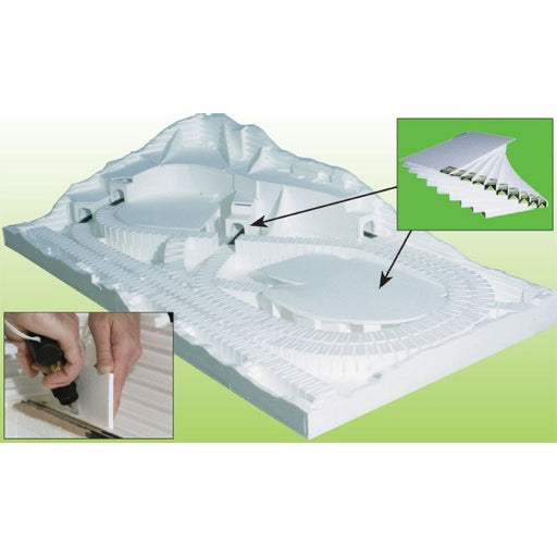 Woodland Scenics ST1426 Foam Sheet - 3" x 12" x 24" (1 sheet/pkg) (8807564902637)