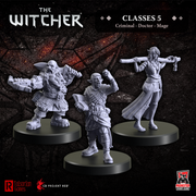 Monster Fight Club 70007 Witcher Rpg Classes 5 - Criminal, Doctor, Mage (8826609467629)
