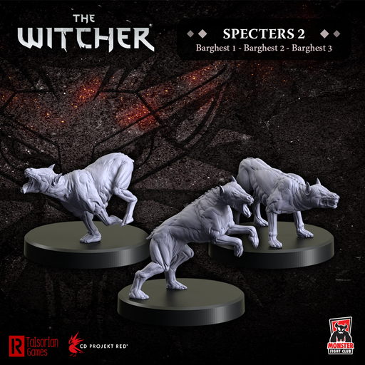 Monster Fight Club 70020 Witcher Rpg Specters 2 Barghests (8826609697005)