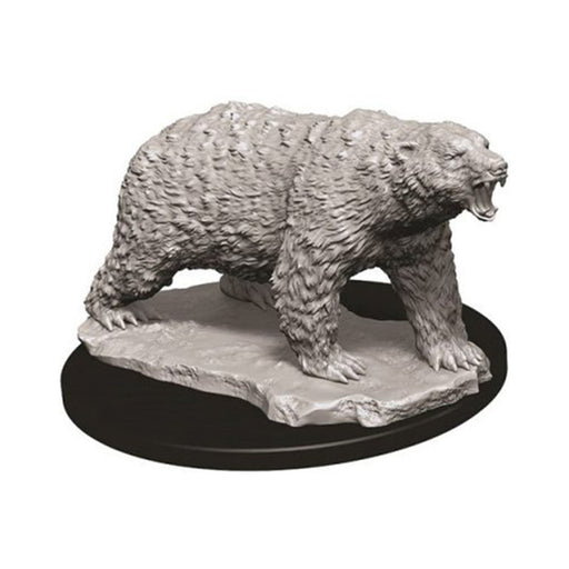 WizKids 73727 Deep Cuts Unpainted Miniatures: Polar Bear (9003804295405)