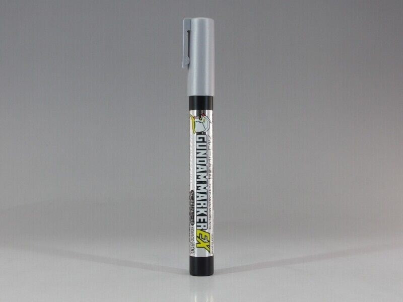 Gunze XGM100 Gundam Marker Chrome Plated Silver