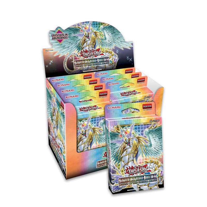 Konami SDCB Yu-Gi-Oh! Crystal Beast Structure Deck Display (9003885723885)