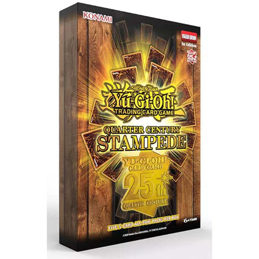 Konami RA04-3TB Yu-Gi-Oh! Quarter Century Stampede 3-Pack Tuckbox (9003882479853)