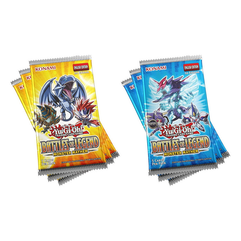 Konami BLMM-3TB Yu-Gi-Oh! Battle of Legend: Monster Mayhem Booster 3-Pack Tuckbox (9003882709229)