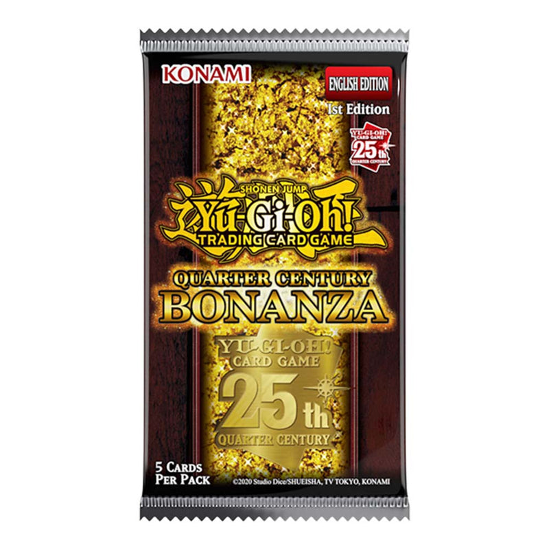 Konami RA03-3TB Yu-Gi-Oh! Quarter Century Bonanza 3-Pack Tuckbox (9004778193133)