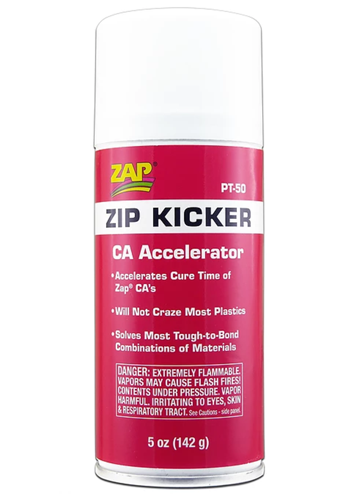 ZAP PT-50 ZIP KICKER CA Accelerator - Aerosol (5 oz/142 g)