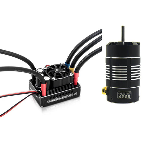 ZTW ZTW-4222033+3521021 1/8 Brushless Combo Beast PRO 220A G2 BLE (Bluetooth) ESC With 1/8  BP 4269 2150KV Motor (9255897530605)