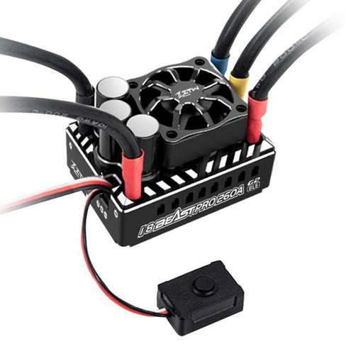 ZTW ZTW-4226033 1/8 Beast Pro 260A 2-4s Lipo G2 BLE (Bluetooth) Sensored ESC For 1/8th Buggy or Truggy (9255897563373)