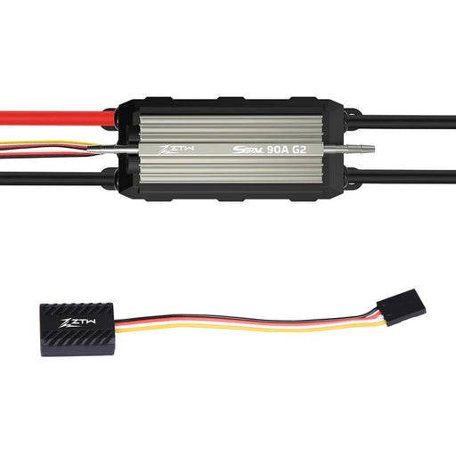 ZTW ZTW-7090210 Seal 90A G2 Brushless Marine Boat ESC, 3-8s Lipo, Adjustable 8A SBEC 95x44x27mm XT90 Plug (9255897661677)