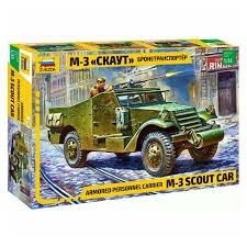 Zvezda 3519 1/35 M-3 ARMOURED SCOUT CAR (8346765918445)