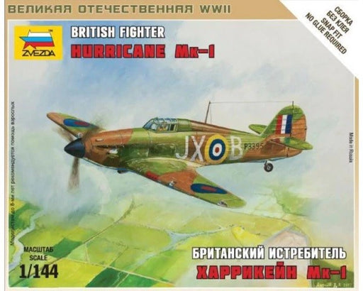 Zvezda 6173 1/144 Hawker Hurricane Mk I - British Fighter (8278270181613)
