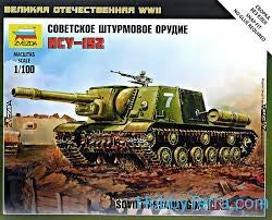 Zvezda 6207 1/100 SELF-PRP. GUN ISU-152