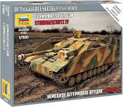 Zvezda 6284 1/100 GERMAN STUG IV