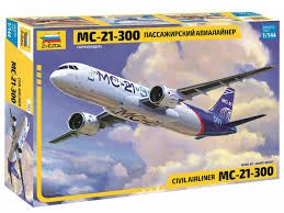 Zvezda 7033 1/144 IRKUT MS-21 AIRLINER 2019