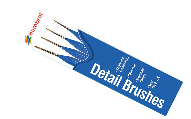 Humbrol 4304 Sable Detail Brush - 00012 NET - Hobby City NZ