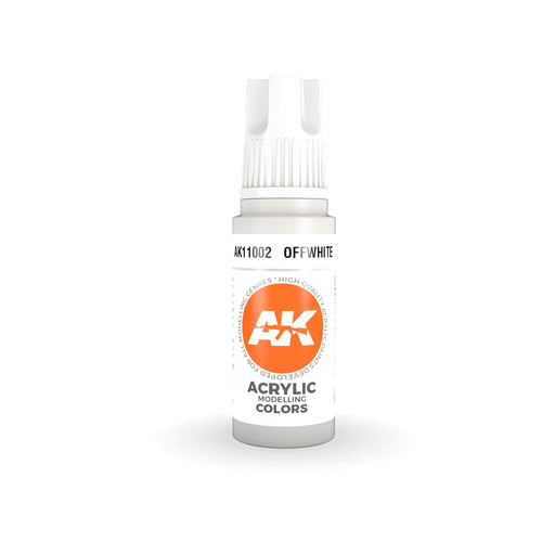 AK Interactive 3 Gen Acrylics - Offwhite 17ml - AK11002