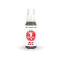 AK Interactive 3 Gen Figures Acrylics - US Olive Base Uniform 17ml - AK11433