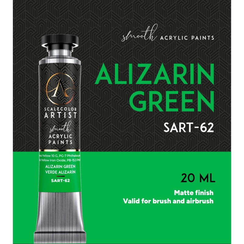Scale 75 SART-62 Scalecolor Artist Alizarin Green 20ml