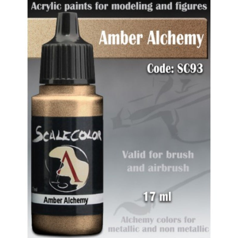 Scale 75 SC-93 Scalecolor Metal n Alchemy Amber Alchemy 17ml