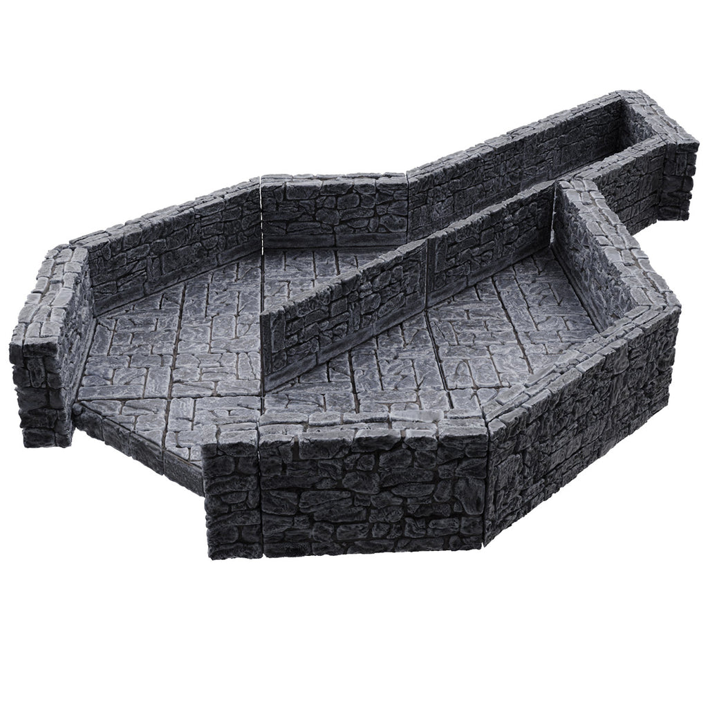 WizKids WarLock Tiles Dungeon Tiles III Angles Wargaming Terrain (2)