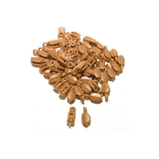 Billing Boats BF-0064/1 Block Single Plastic 5mm (50) (8745076818157)