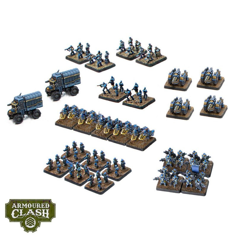 Warcradle ARM120002 Armoured Clash: Union Infantry Regiment (8996526063853)