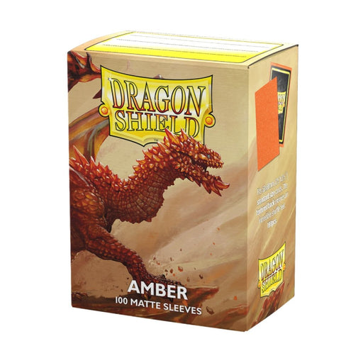 Dragon Shield AT-11059 Sleeves (100) Matte Amber (9003892441325)