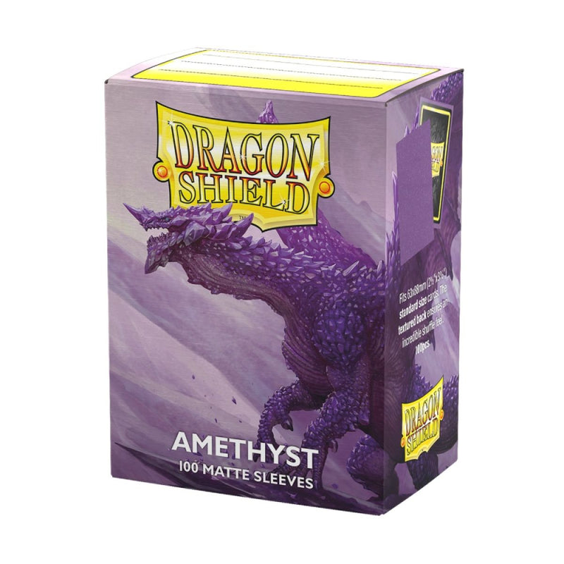 Dragon Shield AT-11060 Sleeves (100) Matte Amethyst (9003892474093)