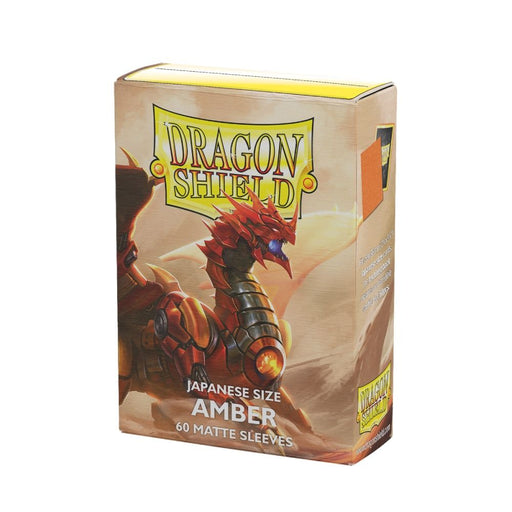 Dragon Shield AT-11159 JPN Sleeves (60) Matte Amber (9003893588205)