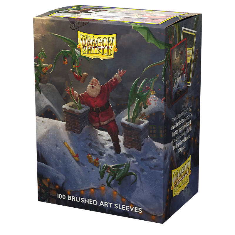 Dragon Shield: Sleeves Brushed Art Christmas 2023 - AT-12101