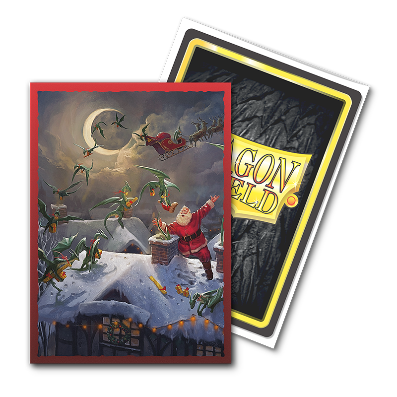 Dragon Shield: Sleeves Brushed Art Christmas 2023 - AT-12101