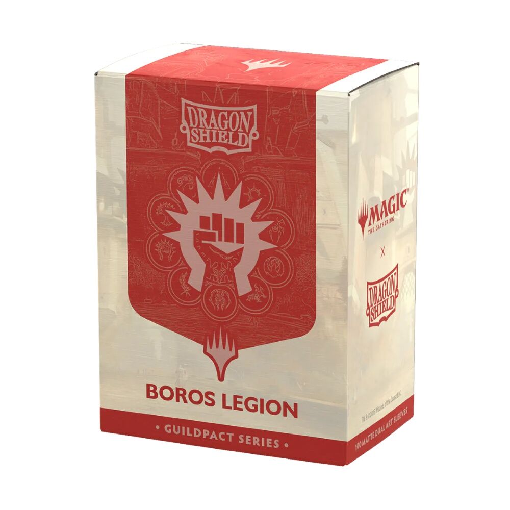 Dragon Shield MTG Guildpact Series Sleeves (100) Matte Dual Art Boris Legion - AT-16508