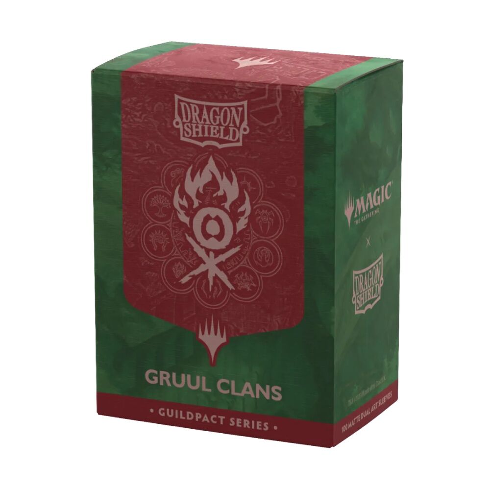 Dragon Shield Magic: The Gathering - Guildpact Series Sleeves (100) Matte Dual Art Gruul Clans (MTG Guildpact Series) - AT-16511